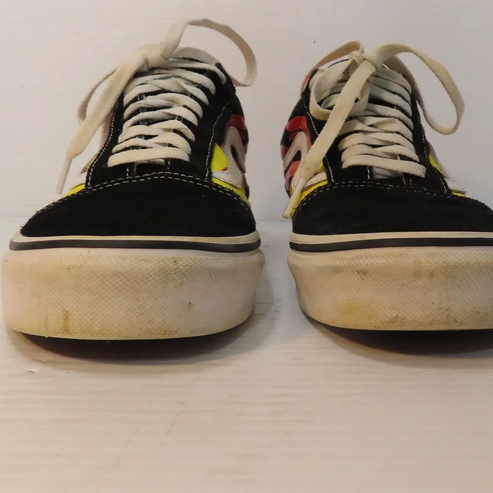 Men s Women s VANS Flame Old Skool suede low rise sneakers M/8 W/9.5 - Picture 11 of 13